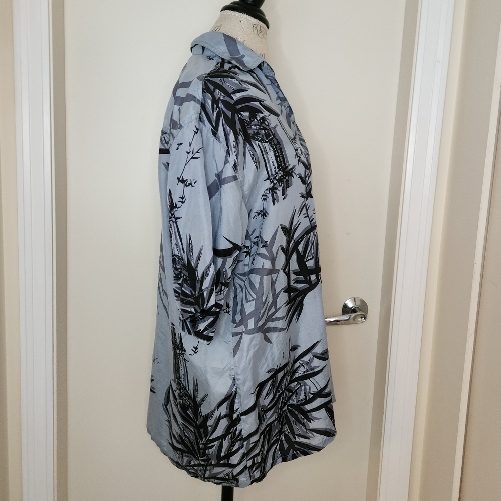 Vintage Silk Hawaiian Short Sleeve Shirt - Picture 4 of 10